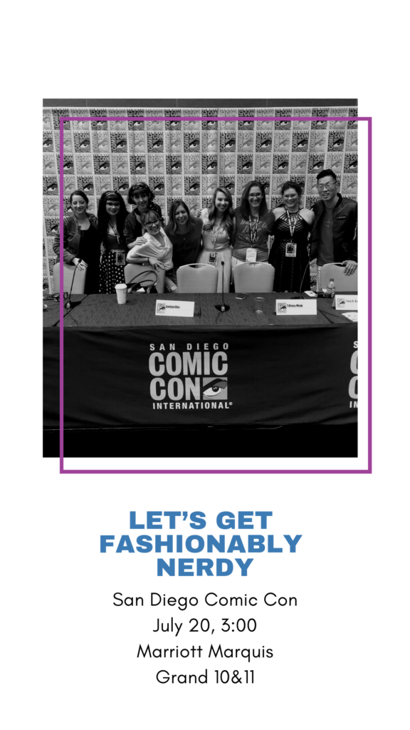 Sartorial Geek at SDCC 2019