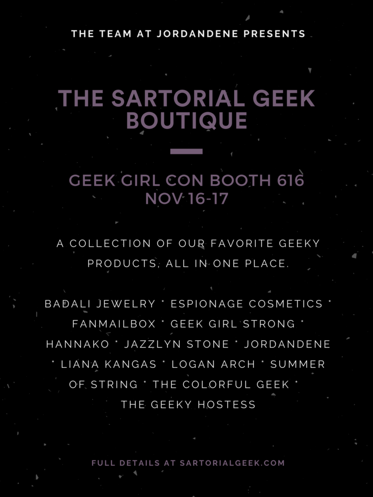 The Sartorial Geek Boutique at Geek Girl Con