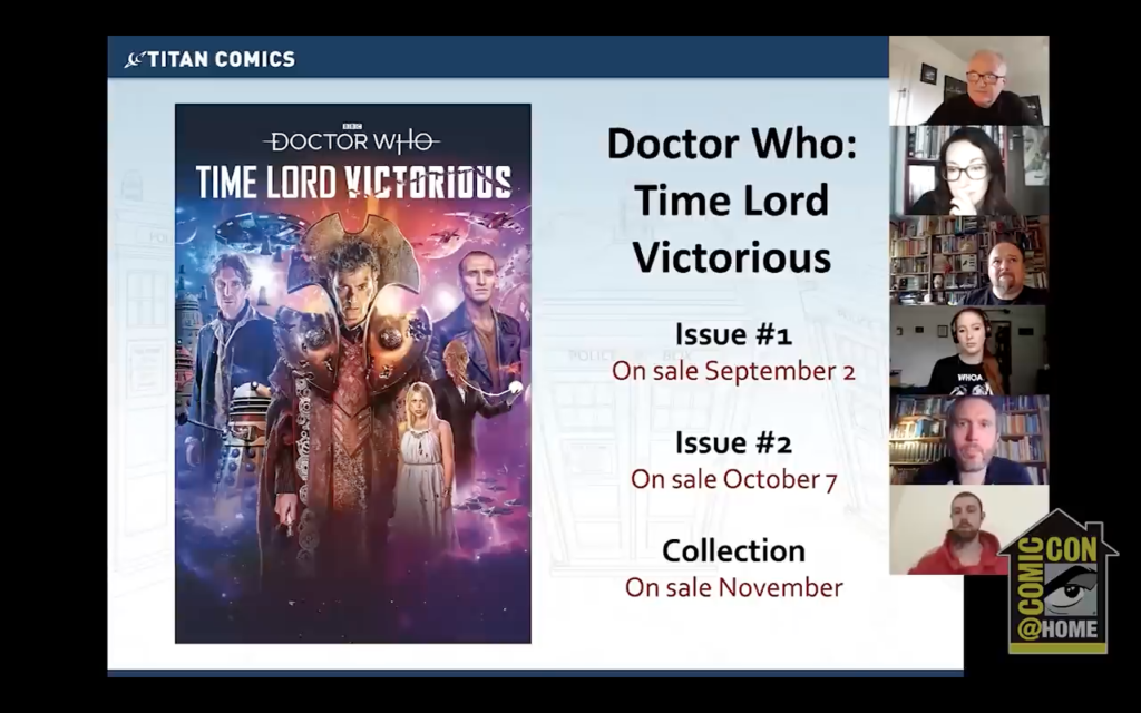 Time Lord Victorious: ComicCon@Home