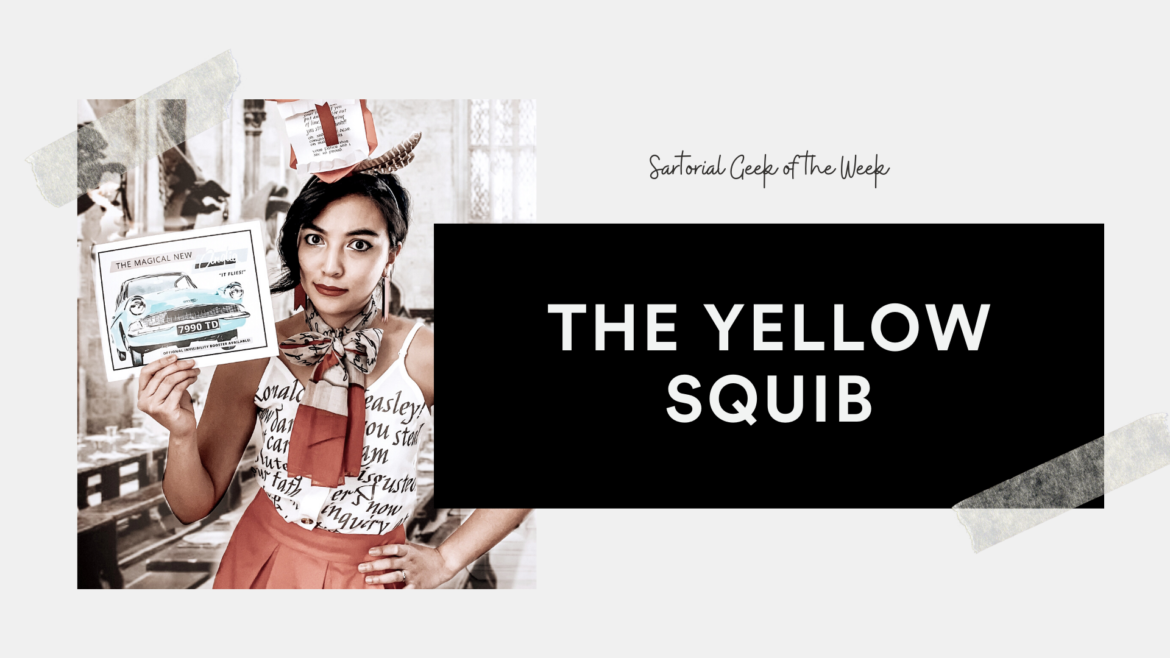 Sartorial Geek of The Week: The Yellow Squib