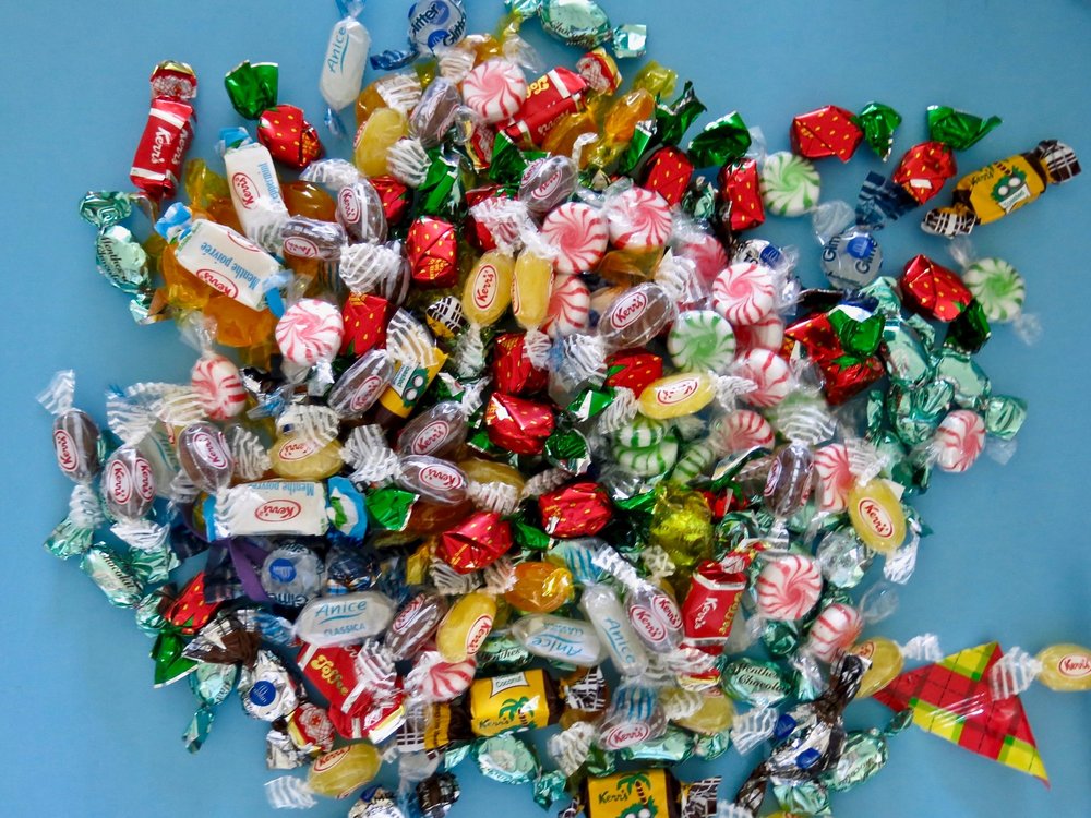 Assorted Wrapped Candies 