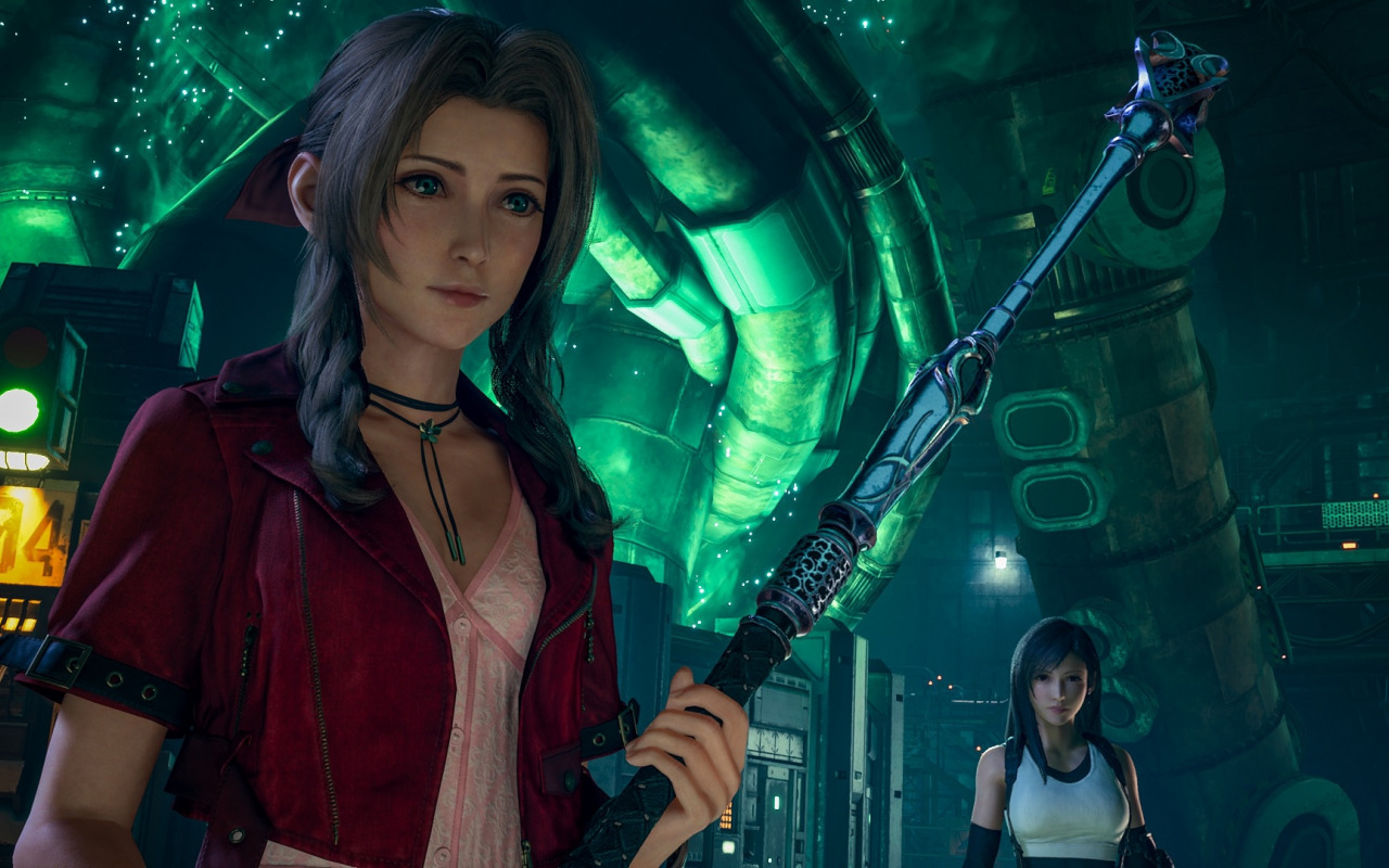 A Final Fantasy X style Cloud and Tifa FFVII Remake mod? Sure