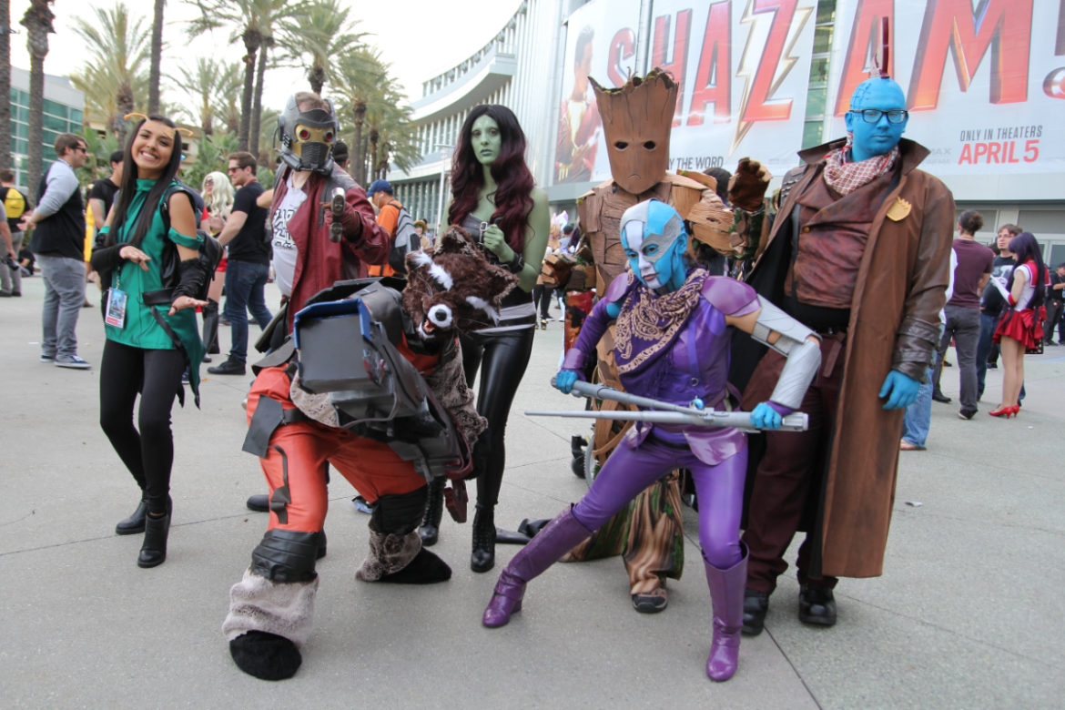 Guardians of the Galaxy Group Cosplay Creative Commons