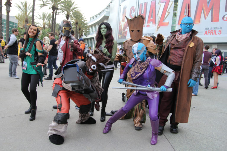 Guardians of the Galaxy Group Cosplay Creative Commons