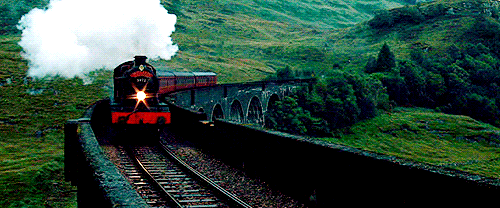 Hogwarts Express Train Gif