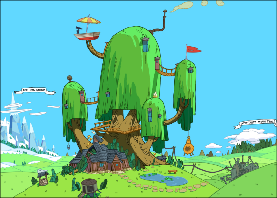 adventure time up a tree full episode
