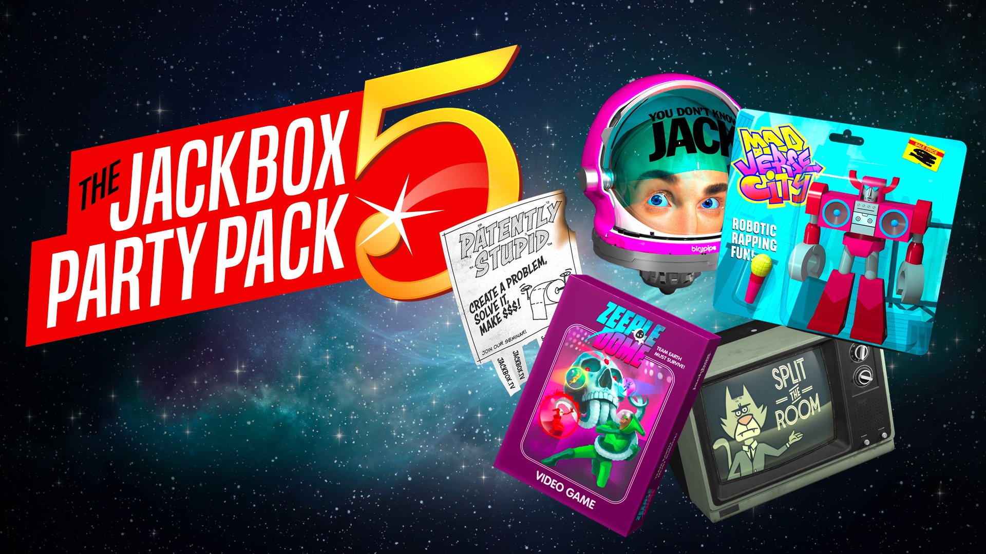 The jackbox party pack. Джек бокс 5 пак. The Jackbox Party Pack 5. Jackbox 5 игры. Jack Box Party Pack.