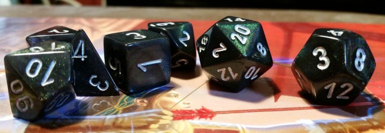 Dungeons and Dragons Dice